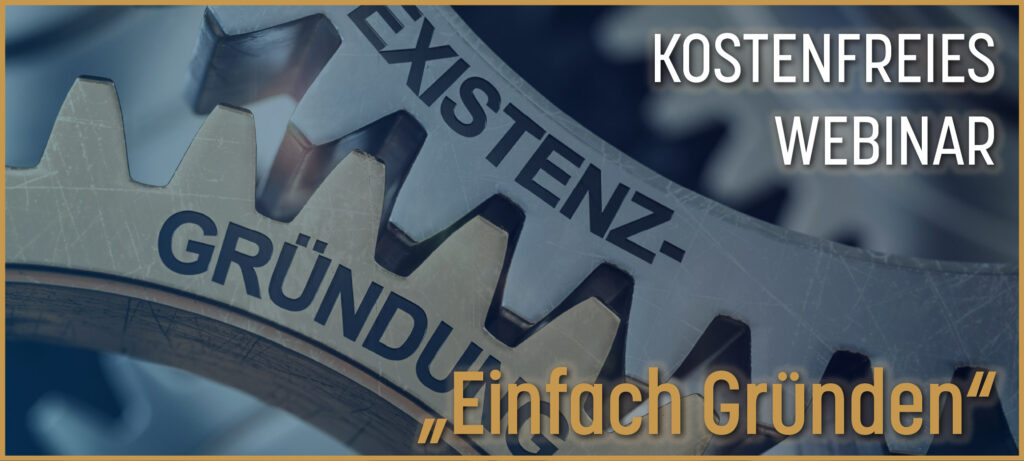 Webinar Einfach Gründen / Patrick Ries